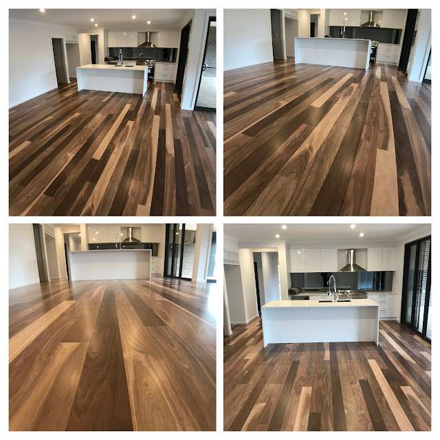 ArmourFloor Spotted Gum completed flooring project