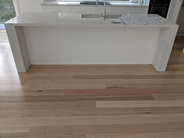 Whitewashed Tasmanian Oak completed flooring project