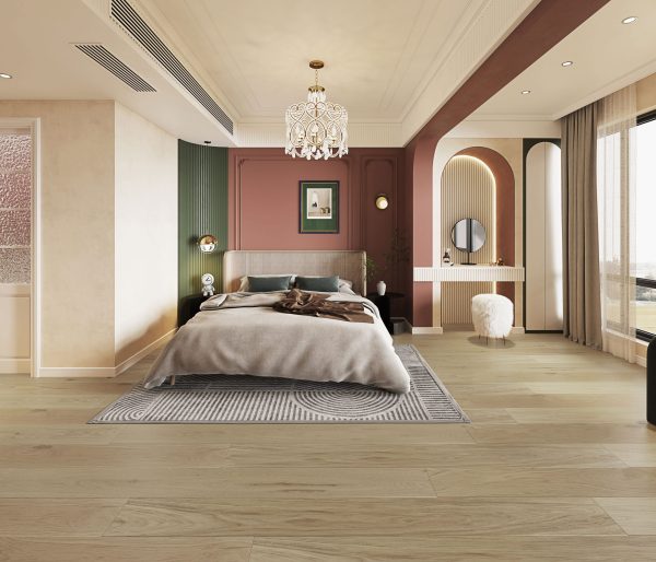 Blank engineered timber flooring