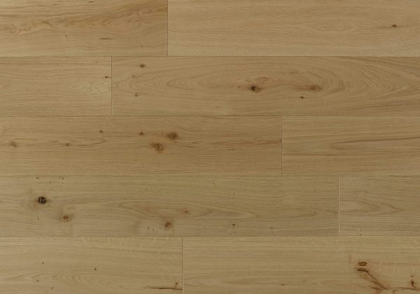 Natural Oak engineered timber flooring