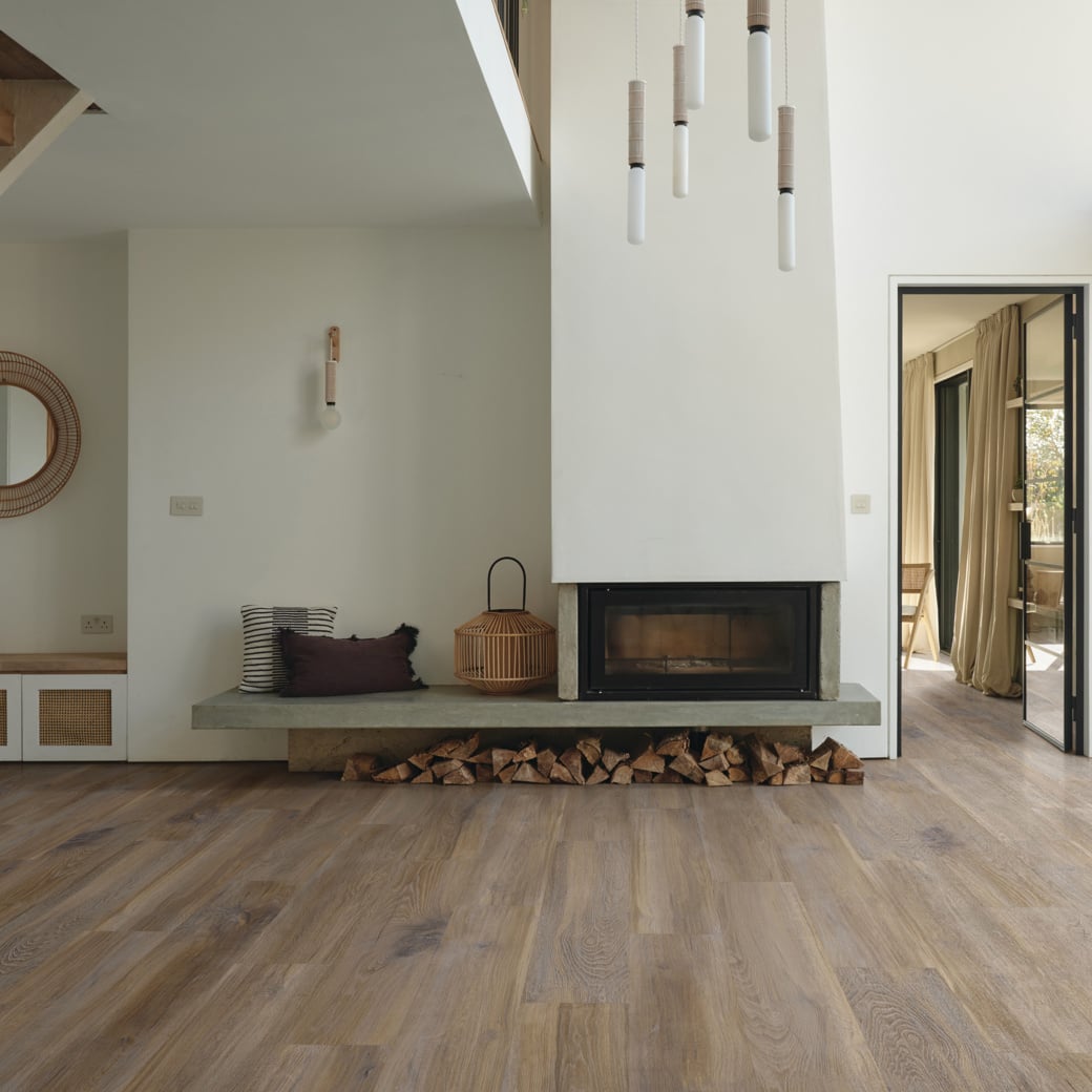 Drift Deauville Oak LooseLay Longboard vinyl flooring room view
